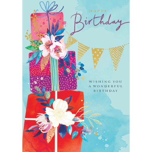 Picture of HAPPY BIRTHDAY PRESENTS CARD